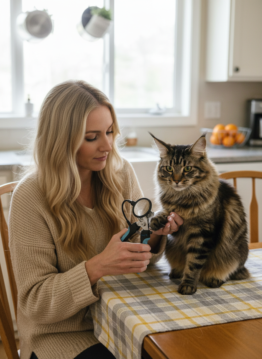 How to Trim Your Cat's Nails at Home (Without the Battle)